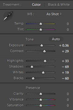 Adobe Lightroom Basic Exposure Edits