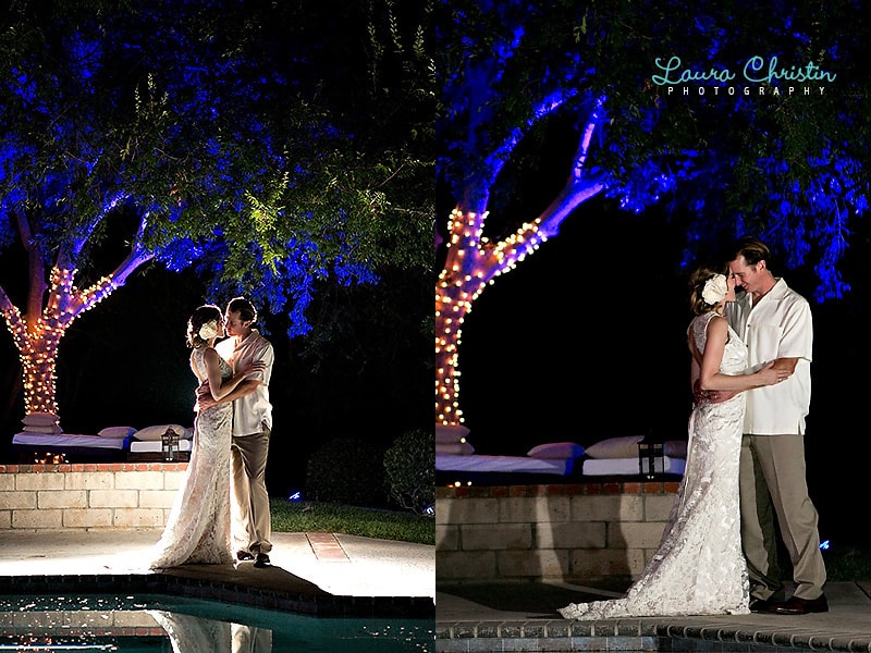 Off-Camera Flash Night Wedding Photos