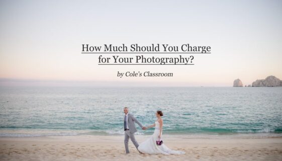 How much should you charge for your photography