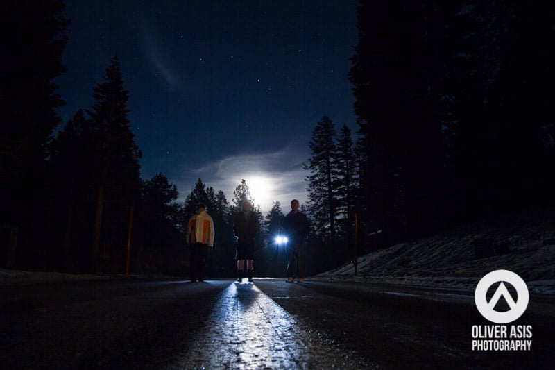 How to shoot nighttime dark sky photos portraits