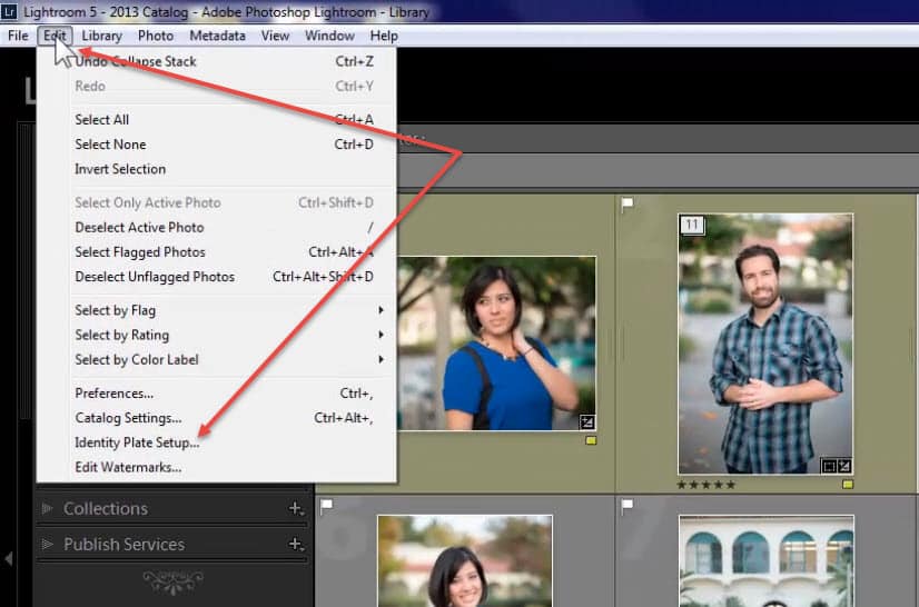 How to Add Logo to Lightroom - Step 1