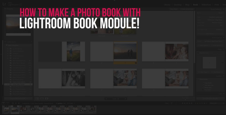 How to Make a Lightroom Photo Book in the Lightroom Book Module!