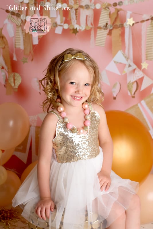 Glitter and Shine Themed Mini Sessions