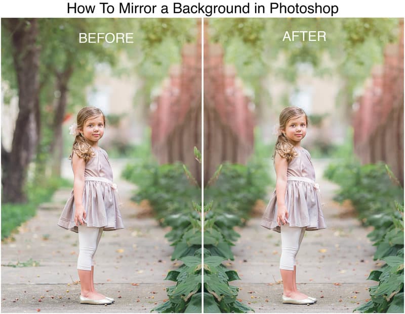 Mirror a Background in Photoshop