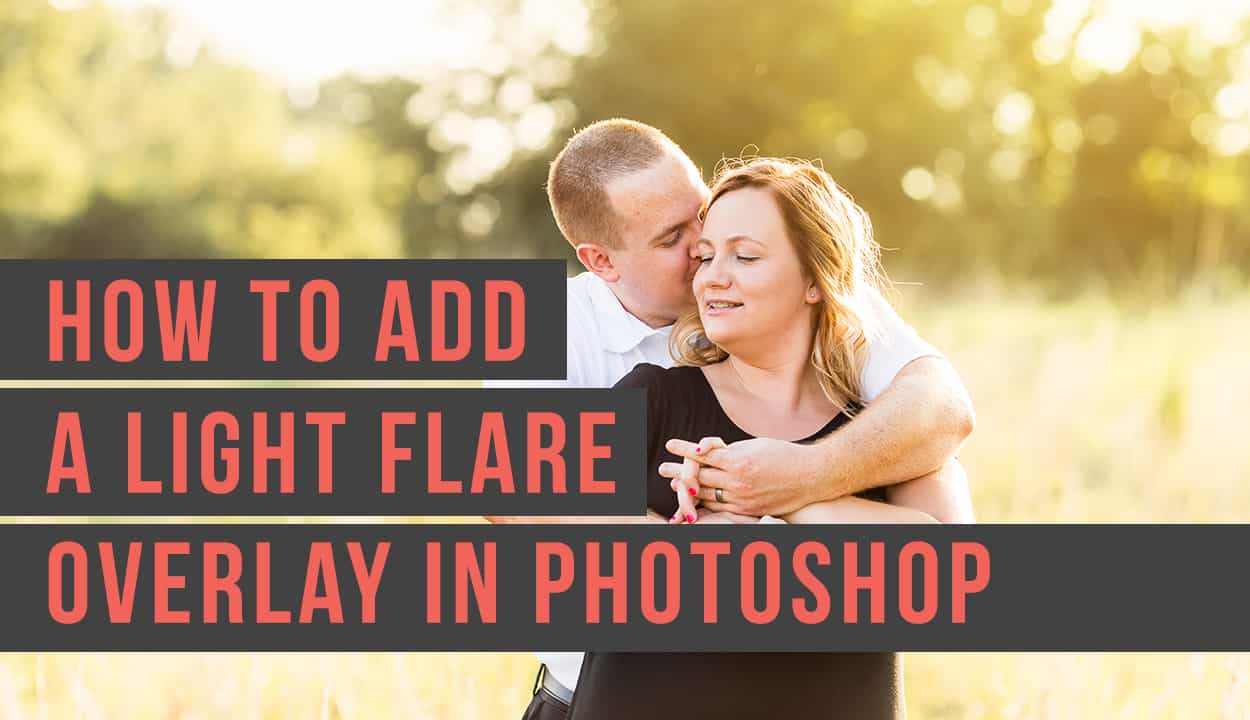 how to add a light flare overlay