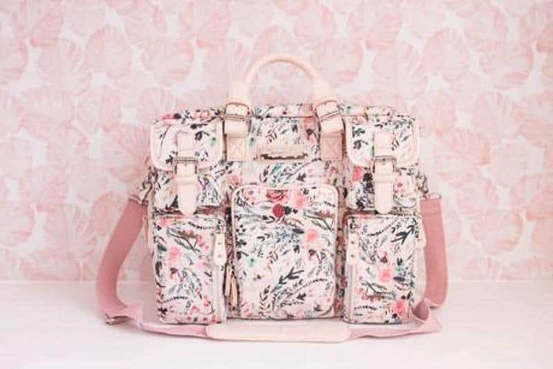 camera bags for women House of Flynn – Blush Fable Floral Evermore