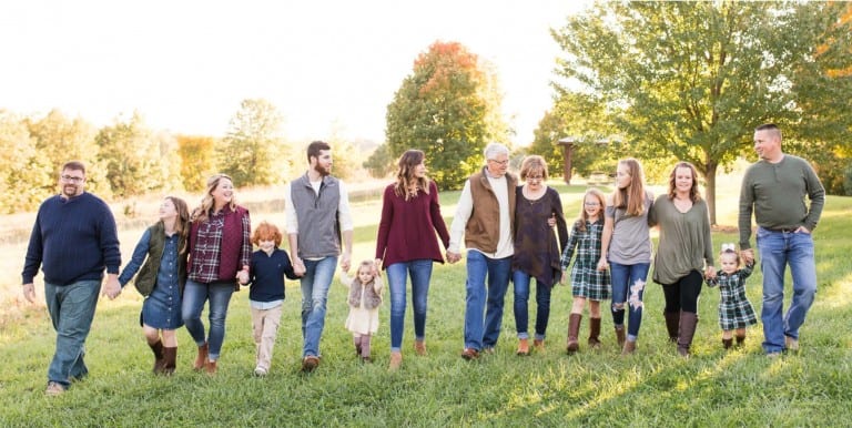 How to Master Taking Large Family Photos