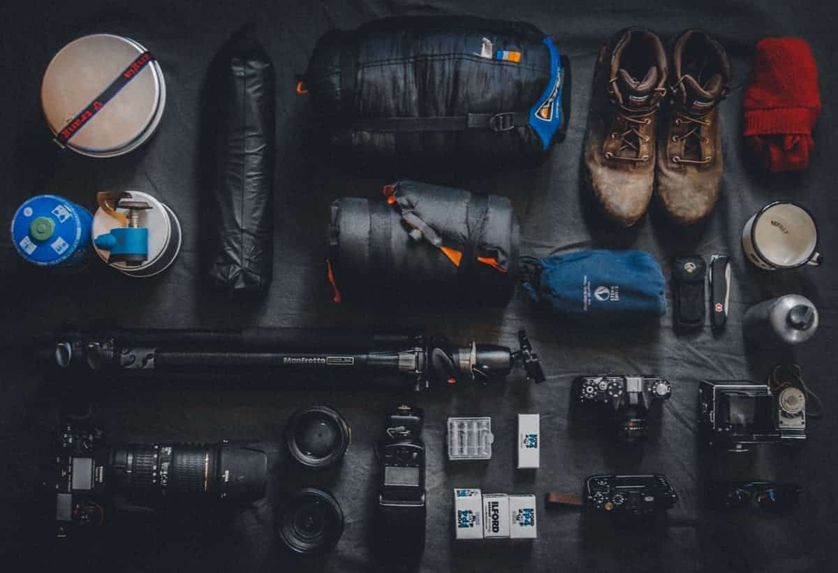 Flat lay photography for story-telling