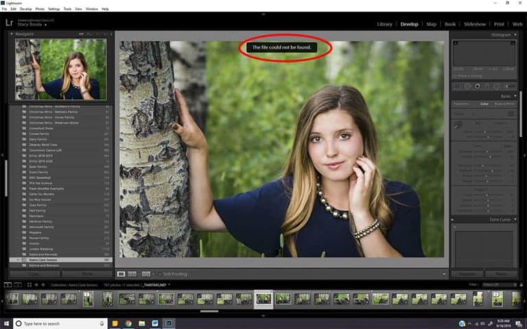 Finding and Relinking Missing Lightroom Photos: Crisis Averted