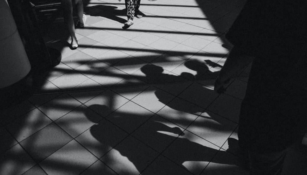 shadows of people on ground