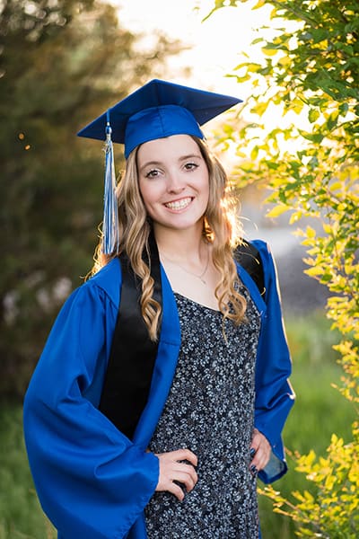 Cap and Gown Mini Sessions for Senior Clients